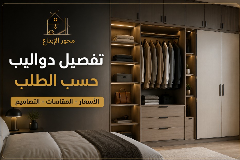 تفصيل دواليب بالرياض